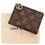 Billetera bi-fold Monogram Louis Vuitton Castaño - vista 2