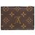 Billetera bi-fold Monogram Louis Vuitton Castaño - vista 3