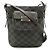Borsa a Spalla Anagram Loewe Nero Marrone scuro - vista 2