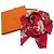 Sciarpa Hermès Carré 90 La Danza della Ballerina Rossa Rosso - vista 2