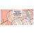 Autre Marque Foulard in seta Hermès Twilly Les Folies Du Ciel Rosa Bianco Rosso - vista 3