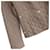 Giacca in pelle di cervo equestre Hermès trapuntata taupe  - vista 2