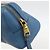 Prada Pochette in pelle blu oro Auth yk20280 D'oro - vista 8