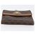 Céline Portafoglio in tela Macadam CELINE PVC 2 pezzi Marrone Beige Auth ti3905 - vista 6