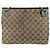 Borsa a Spalla GG Canvas GUCCI Beige Marrone Argento 120841 Auth am11410 - vista 2