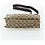 Borsa a Spalla GG Canvas GUCCI Beige Marrone Argento 120841 Auth am11410 - vista 9