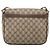 Gucci Borsa a Spalla GG Supreme PVC Beige Oro 001 116 0925 Auth 175362 D'oro - vista 2