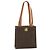 Céline Borsa tote in tela Macadam CELINE in pelle PVC marrone oro Auth mr2299A D'oro
