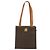Céline Borsa tote in tela Macadam CELINE in pelle PVC marrone oro Auth mr2299A D'oro - vista 13
