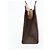 Céline Borsa tote in tela Macadam CELINE in pelle PVC marrone oro Auth mr2299A D'oro - vista 4
