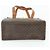 Céline Borsa tote in tela Macadam CELINE in pelle PVC marrone oro Auth mr2299A D'oro - vista 5