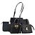 Borsa a Mano Salvatore Ferragamo in Pelle Suede 5 Set Nero Blu Auth 174986 Blu navy