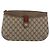 GUCCI GG Supreme Web Sherry Line Tasche aus PVC Beige Gold 904 02 026 Auth ka4002 Golden - Ansicht 13