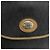 Borsa a spalla in tela a nido d'ape PVC nera e oro Christian Dior Auth mr2296 Nero D'oro - vista 14
