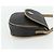 Borsa a spalla in tela a nido d'ape PVC nera e oro Christian Dior Auth mr2296 Nero D'oro - vista 5