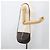 Borsa a spalla in tela a nido d'ape PVC nera e oro Christian Dior Auth YKZ1544 - vista 20