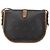 Borsa a spalla in tela a nido d'ape PVC nera e oro Christian Dior Auth YKZ1544 - vista 3