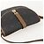 Borsa a spalla in tela a nido d'ape PVC nera e oro Christian Dior Auth YKZ1544 - vista 6
