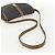 Borsa a spalla in tela a nido d'ape PVC nera e oro Christian Dior Auth YKZ1544 - vista 7