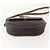 Borsa a spalla in tela a nido d'ape PVC nera e oro Christian Dior Auth YKZ1544 - vista 9