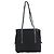 Prada Tote Bag aus schwarzem Nylon mit Silber authentisch 175704 - Ansicht 2