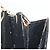 Borsa a spalla in pelle Gucci nera e oro Auth 175138 Nero D'oro - vista 22