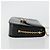 Borsa a spalla in pelle Gucci nera e oro Auth 175138 Nero D'oro - vista 3