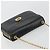 Borsa a spalla in pelle Gucci nera e oro Auth 175138 Nero D'oro - vista 6