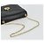 Borsa a spalla in pelle Gucci nera e oro Auth 175138 Nero D'oro - vista 7