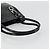 Borsa Tote Gancini in pelle nera e argento di Salvatore Ferragamo Auth 176582 Nero - vista 7