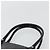 Borsa Tote Gancini in pelle nera e argento di Salvatore Ferragamo Auth 176582 Nero - vista 8