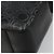 Borsa Tote Gancini in pelle nera e argento di Salvatore Ferragamo Auth 176582 Nero - vista 9