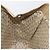 SAINT LAURENT Borsa a Spalla in Tela PVC Grigia Auth 176612 Marrone - vista 18