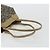 SAINT LAURENT Borsa a Spalla in Tela PVC Grigia Auth 176612 Marrone - vista 7