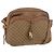 Gucci Borsa a spalla Micro GG Supreme PVC Beige Oro Auth 175309 D'oro