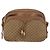 Gucci Borsa a spalla Micro GG Supreme PVC Beige Oro Auth 175309 D'oro - vista 13