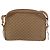 Gucci Borsa a spalla Micro GG Supreme PVC Beige Oro Auth 175309 D'oro - vista 2