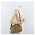 Gucci Borsa a spalla Micro GG Supreme PVC Beige Oro Auth 175309 D'oro - vista 22
