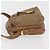 Gucci Borsa a spalla Micro GG Supreme PVC Beige Oro Auth 175309 D'oro - vista 4
