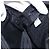 Borsa a vita Gianni Versace in nylon nero e argento Auth BA12122A - vista 23