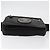 Borsa a vita Gianni Versace in nylon nero e argento Auth BA12122A - vista 5