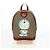 Gucci Zaino Doraemon Micro GG Supreme in PVC beige e oro 647816 Auth YKZ1360M D'oro - vista 12