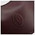CARTIER Borsa a Spalla Must Line Pelle Bordeaux Oro Auth 175174 D'oro Bordò - vista 14