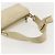 Borsa a Spalla PRADA Nylon Beige Oro Auth 175188 D'oro - vista 7