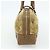 Gucci Borsa Boston Horsebit in velluto oro beige 145770 Auth 176490V D'oro - vista 3