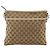 Borsa a Spalla GG Canvas Gucci Beige Oro 388924 Auth 175206 D'oro - vista 3