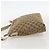 Borsa a Spalla GG Canvas Gucci Beige Oro 388924 Auth 175206 D'oro - vista 4