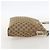 Borsa a Spalla GG Canvas Gucci Beige Oro 388924 Auth 175206 D'oro - vista 5