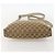 Borsa a Spalla GG Canvas Gucci Beige Oro 388924 Auth 175206 D'oro - vista 9