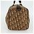 Borsa a mano in tela Trotter Christian Dior oro marrone Auth 175135 D'oro - vista 4